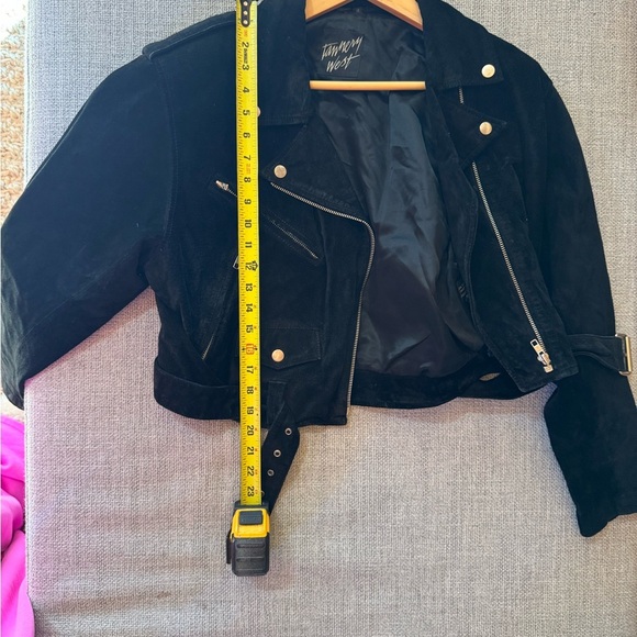 Vintage Women’s Black Suede Tannery West Jacket - Picture 5 of 5